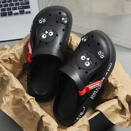 Super Soft New Hole Shoes Men's Thick-soled Non-slip Breathable Two-way Big Toe Shoes Men's Outdoor Sandals Ins Home