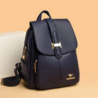 Backpack Women's 2022 New Fashion Middle-aged Women's Bag All-match Large Capacity Backpack Mother Bag Travel Backpack