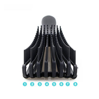 Women's Shampoo Straight Octopus Comb Hairdressing Big Bend Comb Straight Roll Shape Octopus Rib Comb