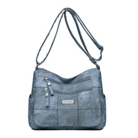 Middle-aged And Elderly Women's Bag Cross-border New Fashion Shoulder Bag Messenger Bag Simple All-Match Girl Mother Bag Large Capacity