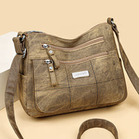 Middle-aged And Elderly Women's Bag Cross-border New Fashion Shoulder Bag Messenger Bag Simple All-Match Girl Mother Bag Large Capacity