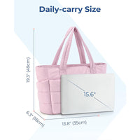 Explosive In Stock Women's Pleated Cotton Handbag Lightweight Fluffy Handbag Suitable For Travel Work Beach Gym