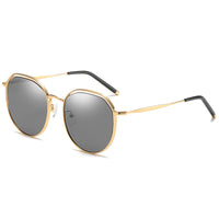 Ashalu&#039;s New Trend Hollowed-out Sunglasses Women&#039;s UV Protection European And American Fashion Travel Large-frame Progressive Color Sunglasses