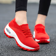Amazon Cross-border Wish Plus Size Women&amp;amp;amp;amp;amp;amp;amp;#039;s Shoes New Sneakers Women&amp;amp;amp;amp;amp;amp;amp;#039;s Flying Woven Socks Shoes Rocking Shoes Casual Running Shoes