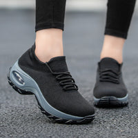 Amazon Cross-border Wish Plus Size Women&amp;amp;amp;amp;amp;amp;amp;#039;s Shoes New Sneakers Women&amp;amp;amp;amp;amp;amp;amp;#039;s Flying Woven Socks Shoes Rocking Shoes Casual Running Shoes