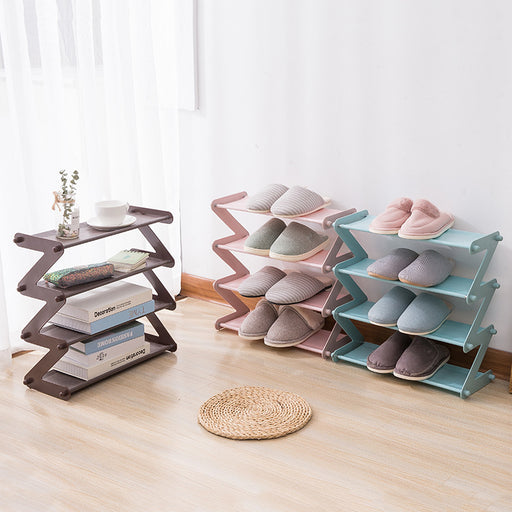 Simple Shoe Rack Assembly Z-type
