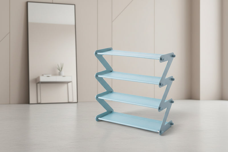 Simple Shoe Rack Assembly Z-type