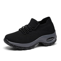 Amazon Cross-border Wish Plus Size Women&amp;amp;amp;amp;amp;amp;amp;#039;s Shoes New Sneakers Women&amp;amp;amp;amp;amp;amp;amp;#039;s Flying Woven Socks Shoes Rocking Shoes Casual Running Shoes