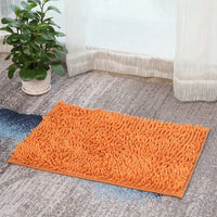Chenille Floor Mats, Living Room, Bedroom, Bay Window Carpets, Kitchen Door Mats, Bathroom Water-Absorbent Non-Slip Floor Mats