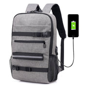 New Sports Outdoor Backpack Skateboard Backpack Travel Backpack With USB Charging Student Bag