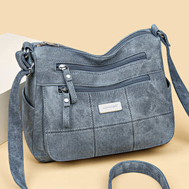 Middle-aged And Elderly Women's Bag Cross-border New Fashion Shoulder Bag Messenger Bag Simple All-Match Girl Mother Bag Large Capacity