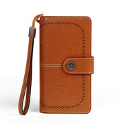 Wallet Women's New 2024 Popular Coin Purse Summer Ins Style Niche Design Genuine Leather Small Bag Long Wallet Handbag