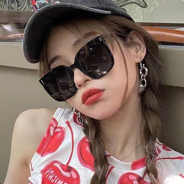 2023 unisex  Large Frame GM Square Frame Sunglasses