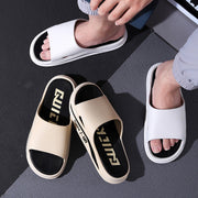 New Summer Sandals Fashion Trendy Men's Slippers Casual Soft Bottom Outer Wear Thick Bottom Beach Indoor Slippers Men's Wholesale