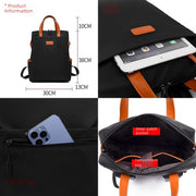 Women's Backpack Simple Fashion Computer Bag Business Commuter Bag Multi-functional College Student Backpack