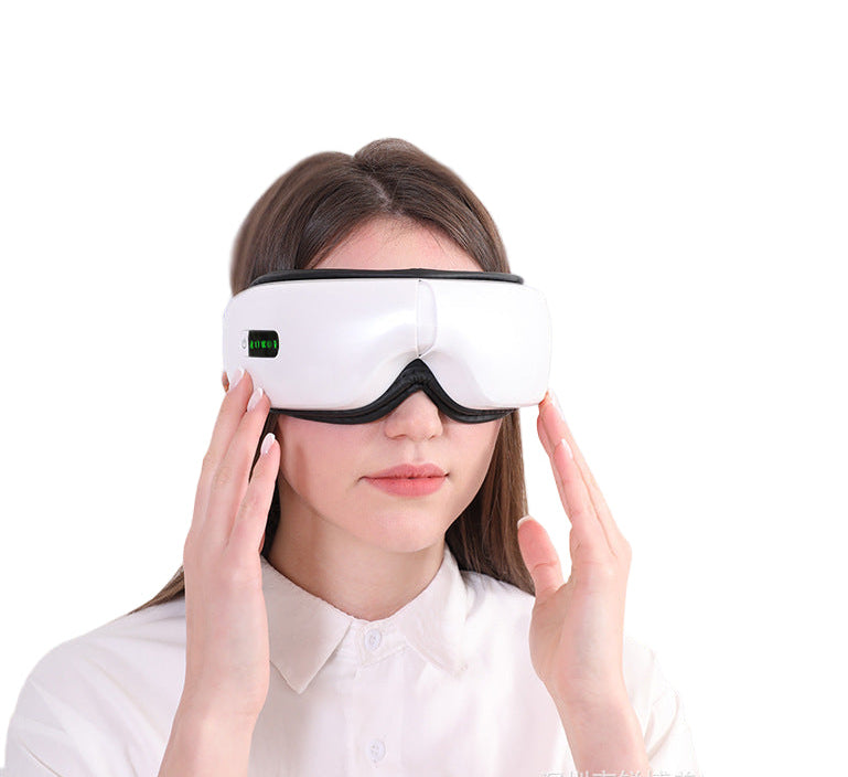 Smart Eye Massager Rechargeable Eye Massager Air Pressure Hot Compress Eye Protector Vibrating Eye Mask