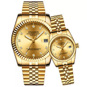Gold Fashion Watch For Businessman By FNGEEN