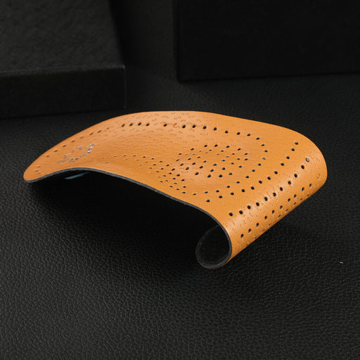 Leather Foot Arch Correction Insole Regenerated Leather EVApp Material Shock Absorption And Sweat Absorption Four Seasons Applicable Insole Factory Supply