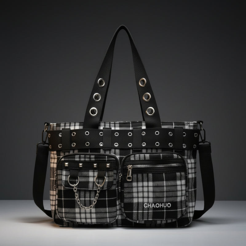 Women's Bag New Casual Trendy Fashion Large-capacity Canvas Bag Niche Lazy Style Shoulder Bag Commuting Versatile Tote