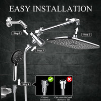 Stainless Steel Hand Shower Suit