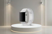 New Suitable For Applewatch Ultra Strap Apple Watch Strap Official New Ceramic Three Beads And One Bead Steel Strap