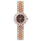 Fashion Full Diamond Women's Watch Bracelet Watch Star Surface Simple Temperament Round Water Diamond British Watch