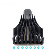 Women's Shampoo Straight Octopus Comb Hairdressing Big Bend Comb Straight Roll Shape Octopus Rib Comb