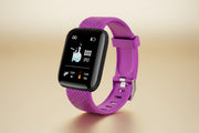 116plus Color Screen Smart Bracelet D13 Real-time Heart Rate 1.3-inch Blood Pressure Sleep IP67 Waterproof Gift