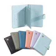 Pu Leather Passport Package Rfid Multi-card Multi-function Passport Certificate Passport Cover