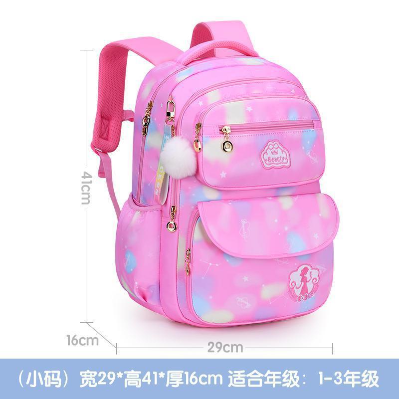 Schoolbag Primary School Girl Ultra-light Children's Burden-reducing Backpack Girls