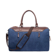 Cross-border Korean-style Handheld Canvas Bag Solid Color Casual Luggage Bag For Men And Women Travel Bag Shoulder Crossbody Bag