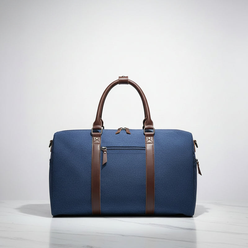 Cross-border Korean-style Handheld Canvas Bag Solid Color Casual Luggage Bag For Men And Women Travel Bag Shoulder Crossbody Bag