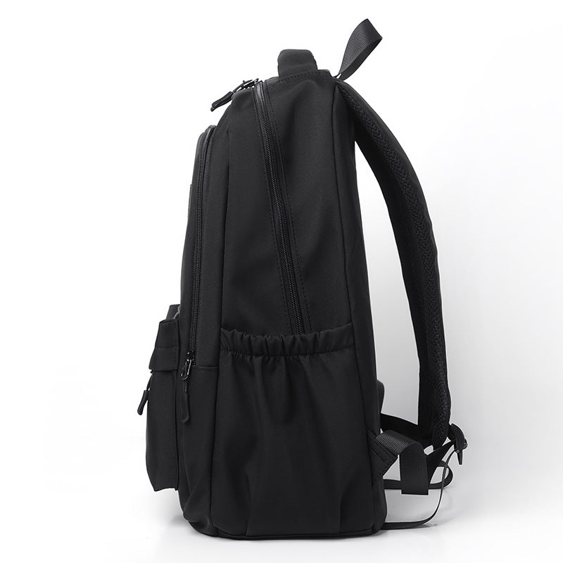 New School Bag Lightweight Travel Backpack Large-capacity Laptop Bag Junior High School College Students Simple Backpack