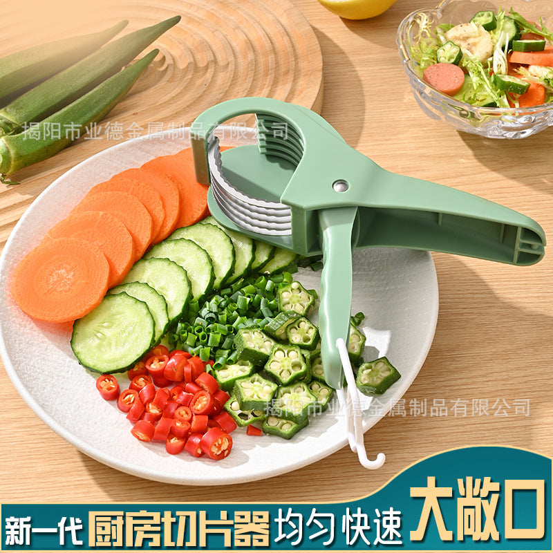 Fruit Slicer Ham Sausage Banana Slicer Banana Lunch Meat Cucumber Lemon Slicing Tool Divider
