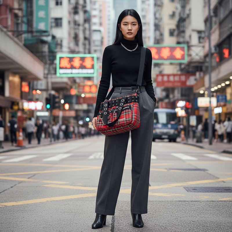 Women's Bag New Casual Trendy Fashion Large-capacity Canvas Bag Niche Lazy Style Shoulder Bag Commuting Versatile Tote