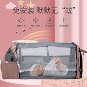 New Large Capacity Maternal And Baby Bag Daily Simple Insulation Bottle Warehouse Baby Outgoing Backpack Fashionable Style Mummy Bag
