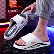 New Summer Sandals Fashion Trendy Men's Slippers Casual Soft Bottom Outer Wear Thick Bottom Beach Indoor Slippers Men's Wholesale