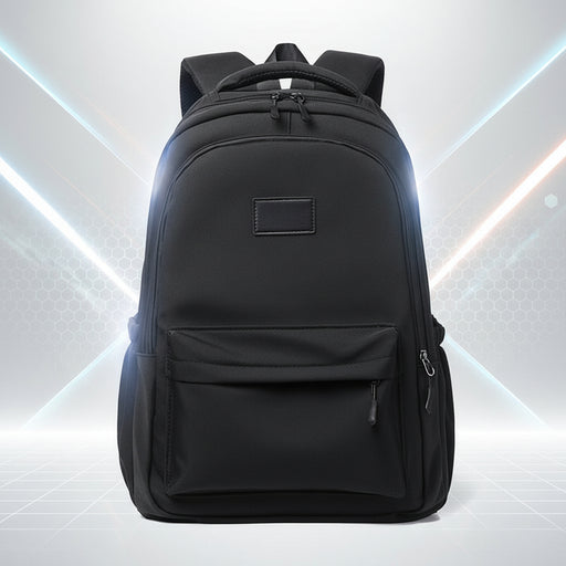 New School Bag Lightweight Travel Backpack Large-capacity Laptop Bag Junior High School College Students Simple Backpack
