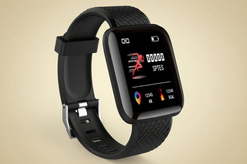116plus Color Screen Smart Bracelet D13 Real-time Heart Rate 1.3-inch Blood Pressure Sleep IP67 Waterproof Gift