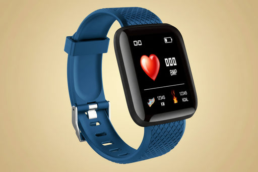 116plus Color Screen Smart Bracelet D13 Real-time Heart Rate 1.3-inch Blood Pressure Sleep IP67 Waterproof Gift