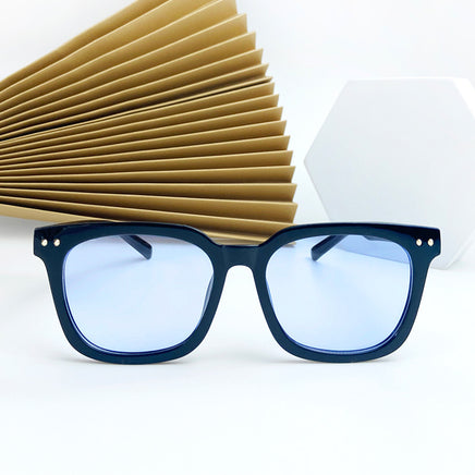 Rivet Sunglasses Large Frame Sunglasses Men And Women Net Red Same Style Factory Direct Supply Multi-color Sunshade Sunglasses