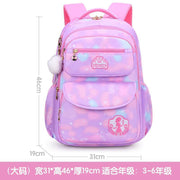 Schoolbag Primary School Girl Ultra-light Children's Burden-reducing Backpack Girls