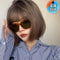 Rivet Sunglasses Large Frame Sunglasses Men And Women Net Red Same Style Factory Direct Supply Multi-color Sunshade Sunglasses