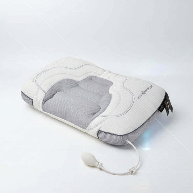 New Adjustable Height Inflatable Airbag Pillow For Sleeping, Breathable Neck Support Airbag Pillow Core For Adults