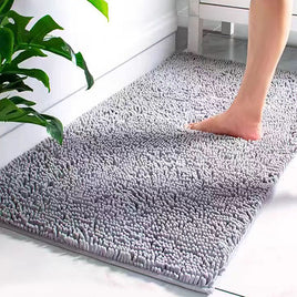 Chenille Floor Mats, Living Room, Bedroom, Bay Window Carpets, Kitchen Door Mats, Bathroom Water-Absorbent Non-Slip Floor Mats