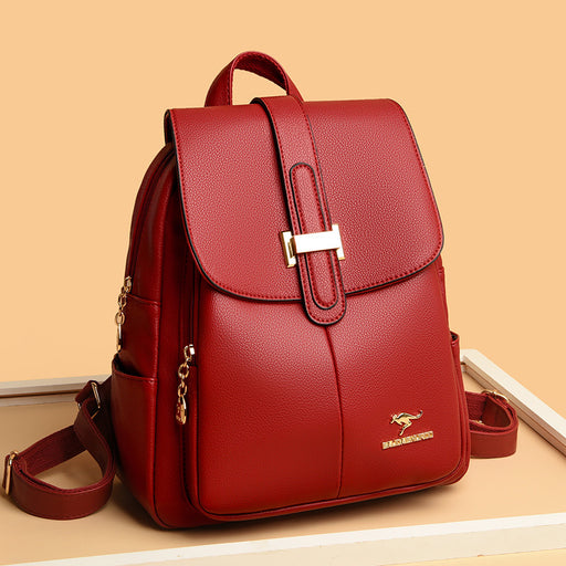 Backpack Women's 2022 New Fashion Middle-aged Women's Bag All-match Large Capacity Backpack Mother Bag Travel Backpack