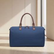 Cross-border Korean-style Handheld Canvas Bag Solid Color Casual Luggage Bag For Men And Women Travel Bag Shoulder Crossbody Bag