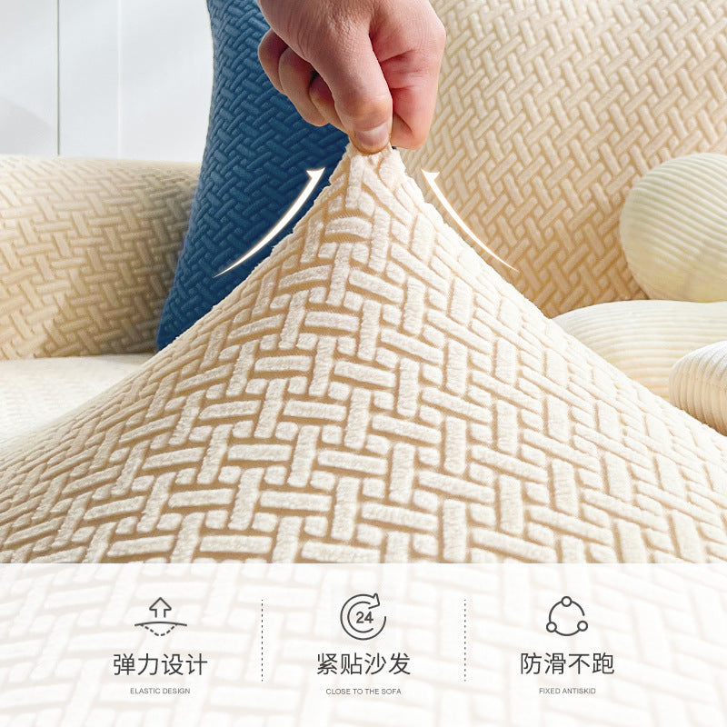 Sofa Cover All-inclusive Cover For Lazy People Full Cover Sofa Cover Four Seasons Universal Sofa Cushion Elastic Cover Cloth Fabric Set Wholesale