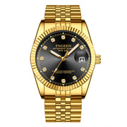 Gold Fashion Watch For Businessman By FNGEEN