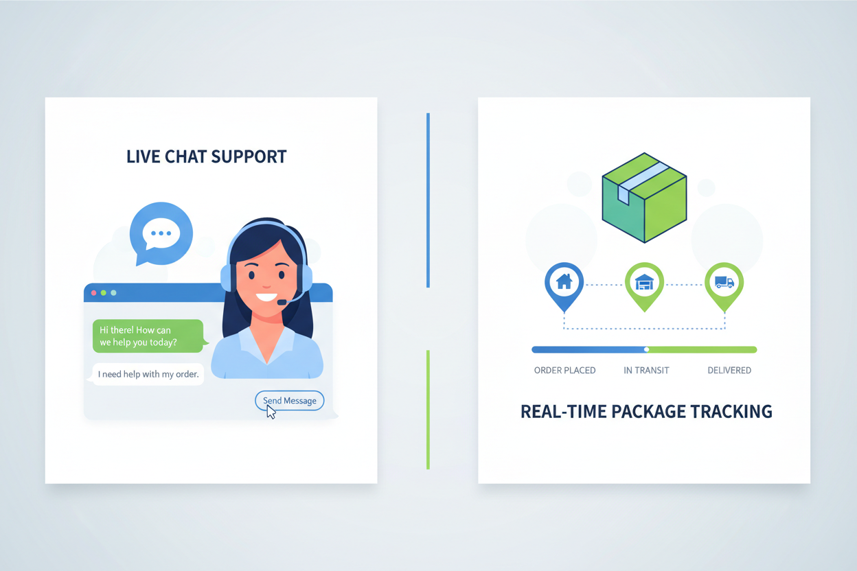 Chat Contact and Trackable Packages